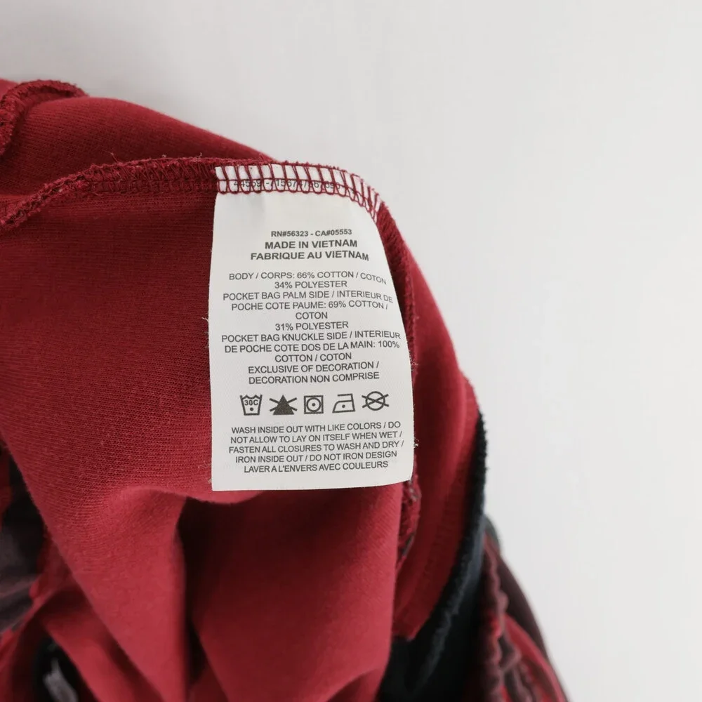 Nike Tech Fleece Joggers Mens 2XL Red Camo Drawstring Tapered Activewear